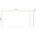 AlzaErgo TTE-01 140×80 cm - Marmor laminiert - Tischplatte