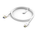AlzaPower Core USB-C 3.2 Gen1, 1 m weiß - Datenkabel