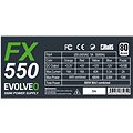 EVOLVEO FX 550 80Plus 550W - PC-Netzteil