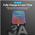 Vention Type-C (USB-C) 2.0 (M) to USB-C (M) 100W / 5A Cable 1m Gray Aluminum Alloy Type - Datenkabel