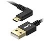 AlzaPower AluCore Micro USB D90 1m Schwarz - Datenkabel