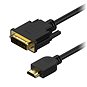 AlzaPower DVI-D für HDMI Single Link Link 2m - Videokabel