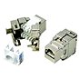 Datacom RJ45 STP CAT5E selbstschneidend SILBER - Keystone