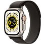 Apple Watch Ultra 49mm Titangehäuse mit Trail Loop Schwarz/Grau - S/M - Smartwatch