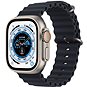 Apple Watch Ultra 49mm Titangehäuse mit Ocean Armband Mitternacht - Smartwatch