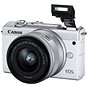 Canon EOS M200 + EF-M 15-45mm f/3.5-6.3 IS STM - weiß - Digitalkamera