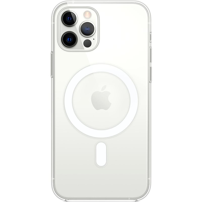 Apple iPhone 12 und 12 Pro Silikonhülle mit MagSafe - transparent - Handyhülle