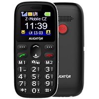 Aligator A510 Senior Rot + Desktop Ladegerät Handy | Alza.at Akku für Samsung Galaxy S4 Mini Ladegerät Ladestation QY