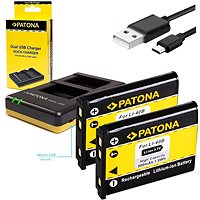 PATONA Kit für Olympus Li 50B Ladegerät + 2x 700mAh Akku PATONA Kit für Olympus Li 50B Ladegerät + 2x 700mAh Akku