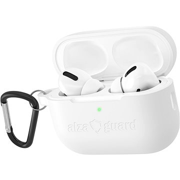 AlzaGuard Skinny Silicone Case für Airpods Pro 2022 - weiß