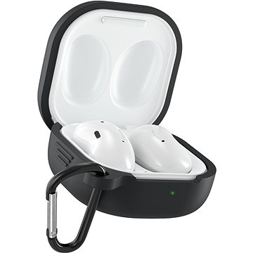 AlzaGuard Premium Silicone Case für Samsung Galaxy Buds Live / Pro / FE / 2 / 2 Pro schwarz