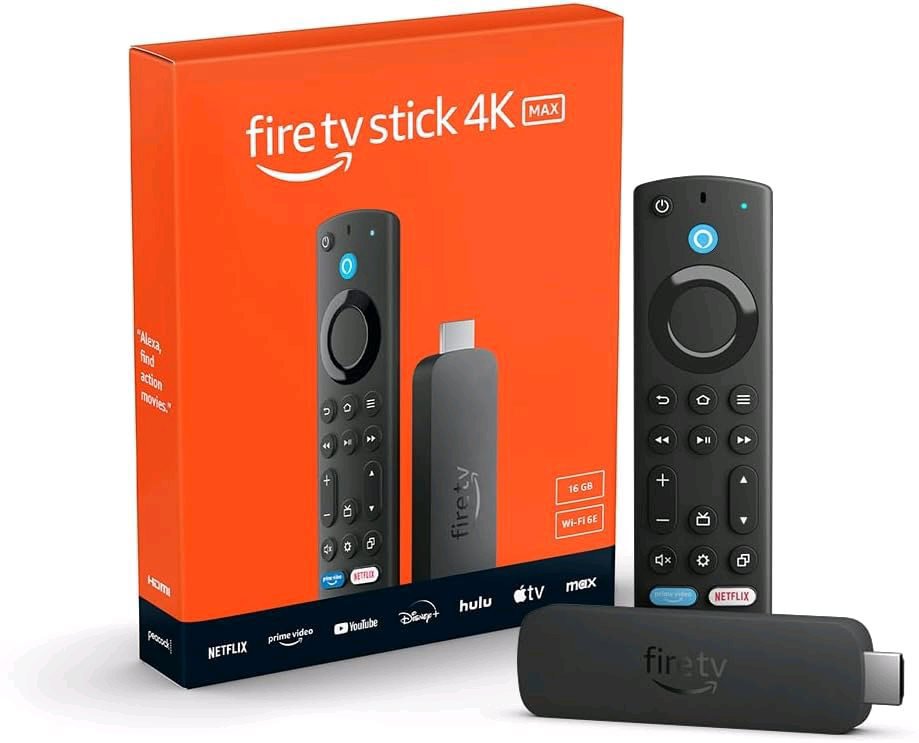 Amazon Fire TV Stick 4K MAX (2023) - enthält kein Netzteil