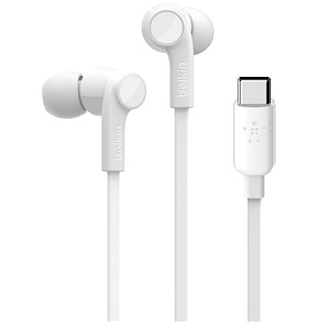 Belkin Soundform Earphones ROCKSTAR w USB-C - weiß