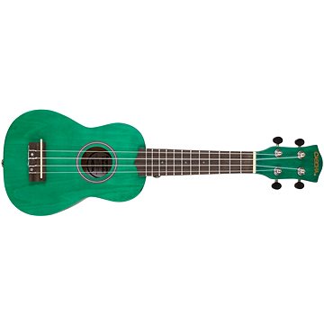 CASCHA HH 3972 DE Sopran-Ukulelen-Bundle grün