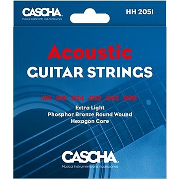 CASCHA Premium Acoustic Guitar Strings