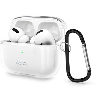 Epico Transparent Cover für Airpods Pro - weiß transparent