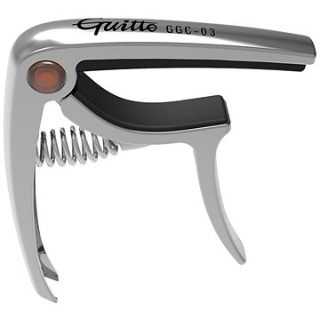 GUITTO GGC-03 Metal Capo Silber