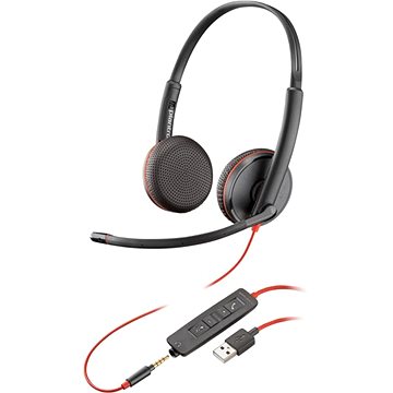 HP Poly Blackwire 3225 USB-A Headset