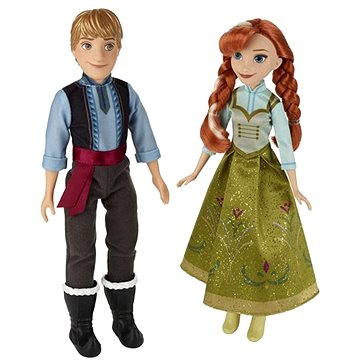 Die Eiskönigin Disney Frozen Anna & Kristoff Puppe Set Hasbro Doppelpack 