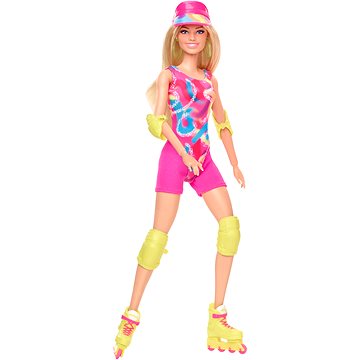Barbie Barbie im Film-Outfit auf Rollschuhen
