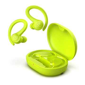 JLAB Go Air Sport True Wireless Headphones Neon Yellow