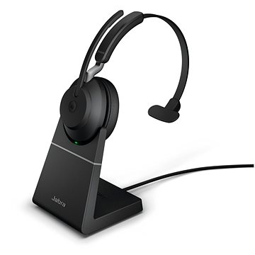 Jabra Evolve2 65 MS Mono USB-A Stand Black