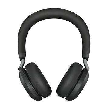 Jabra Evolve2 75 MS Stereo USB-A Black Funkkopfhörer