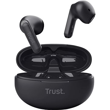 Trust YAVI ENC ECO FRIENDLY earphones schwarz