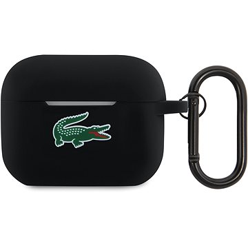 Lacoste Liquid Silicone Croc Logo Hülle für AirPods Pro 2 Black