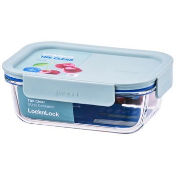 LocknLock "CLEAR" Rechteckige Dose 0,630 l mint