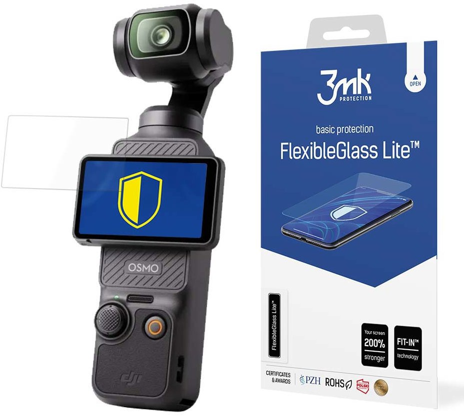 3MK Hybridglas FlexibleGlass Lite für DJI Osmo Pocket 3