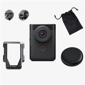 Canon PowerShot V10 Advanced Vlogging Kit Schwarz