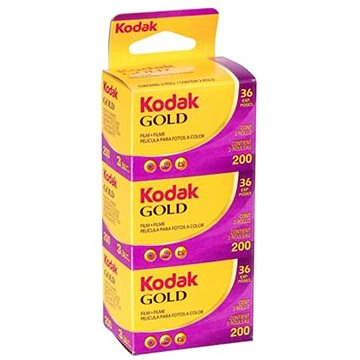 Kodak Gold 200/135-36 3er-Pack