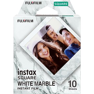 FujiFilm Film Instax Square White Marble 10 Stück