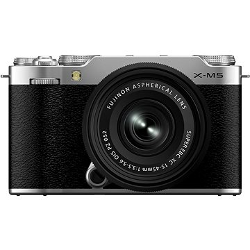 Fujifilm X-M5 Silver + XC 15-45mm f/3,5-5,6 OIS PZ