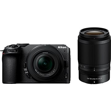 Nikon Z30 + 16–50 + 50–250 VR