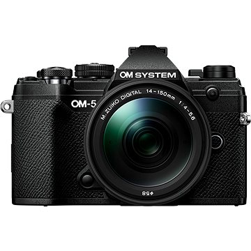 OM SYSTEM OM-5 + ED 14-150 mm f/4,0-5,6 II EZ schwarz