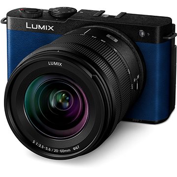 Panasonic Lumix DC-S9 Blau + Lumix S 20-60mm f/3.5-5.6 Makro OIS