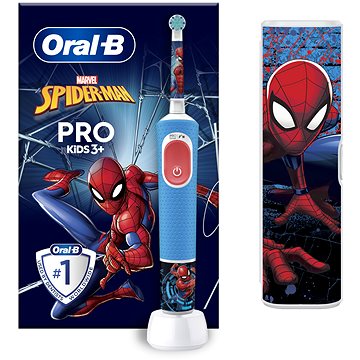 Oral-B Pro Kids Spiderman mit Etui