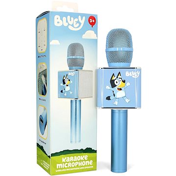 OTL Bluey Karaoke Microphone with Bluetooth Speaker