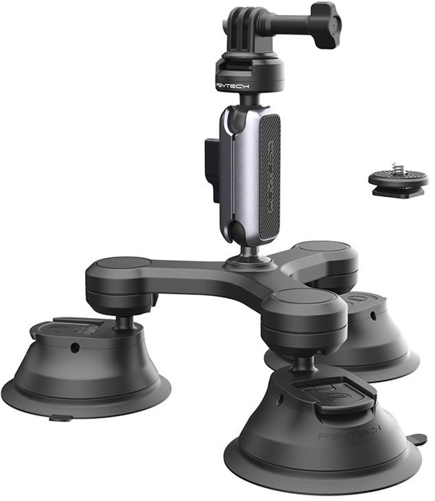 PGYTECH CapLock Three-arm Suction Mount