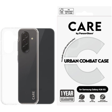 PanzerGlass CARE™ by ® Urban Combat Case Transparent Samsung Galaxy A36 5G