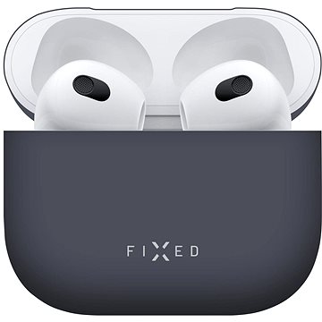 FIXED Silky Cover für Apple Airpods 3 - blau