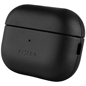 FIXED PodsLeather mit MagSafe-Unterstützung für Apple AirPods Pro 2/Pro 2 (USB-C) schwarz