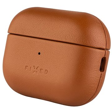 FIXED PodsLeather mit MagSafe-Unterstützung für Apple AirPods Pro 2/Pro 2 (USB-C) braun