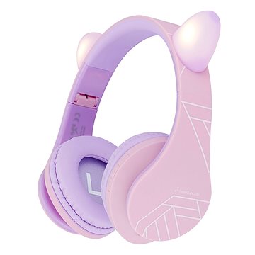 PowerLocus P2 Kids Cat Ears Purple/Pink