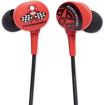 PowerA Wired Earbuds - Nintendo Switch - Super Mario Kart Motors