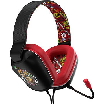 PowerA Wired Stereo Headset für Nintendo Switch - Super Mario Kart Rivals