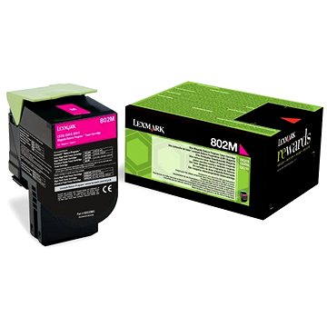 Lexmark 802M toner cartridge 1 pc(s) Original Magenta