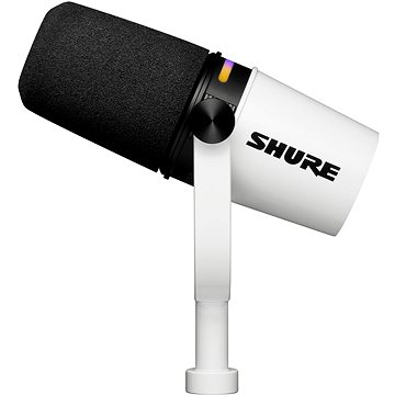 Shure MV7+ W white